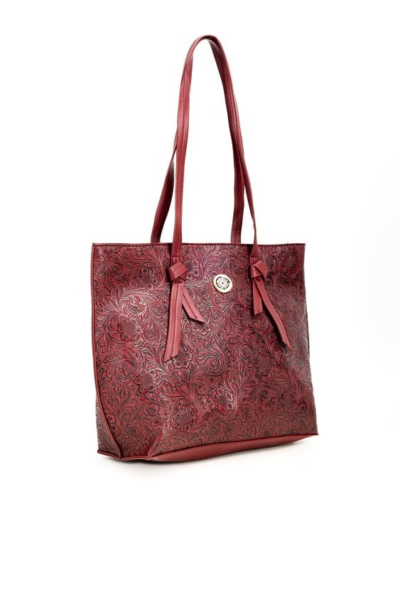 Duża torba z ciekawym wzorem