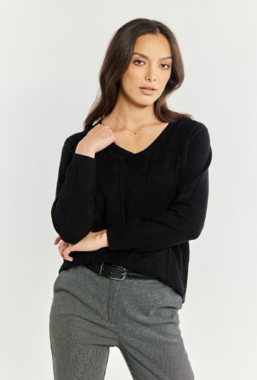 Sweter damski z wiskozy