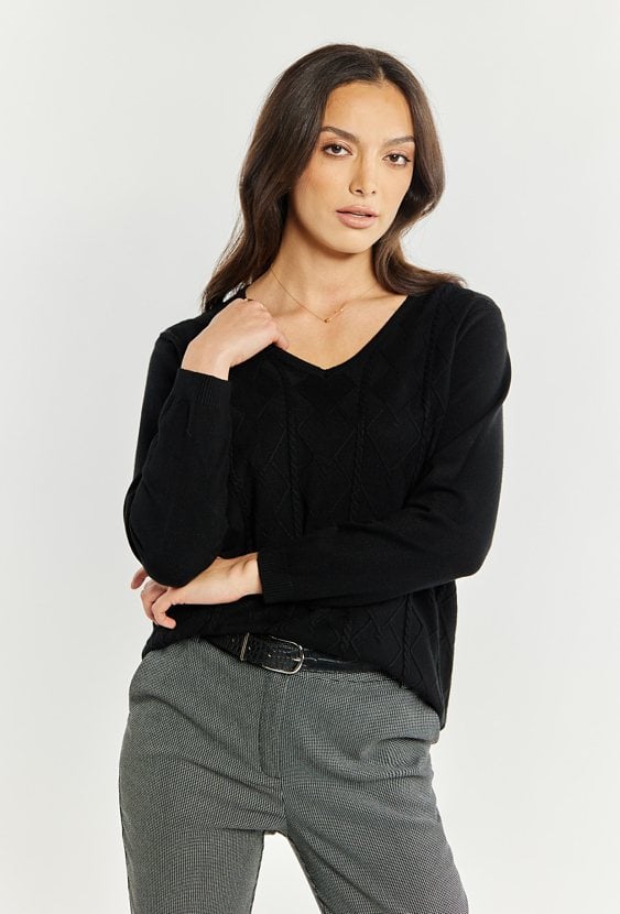 Sweter damski z wiskozy