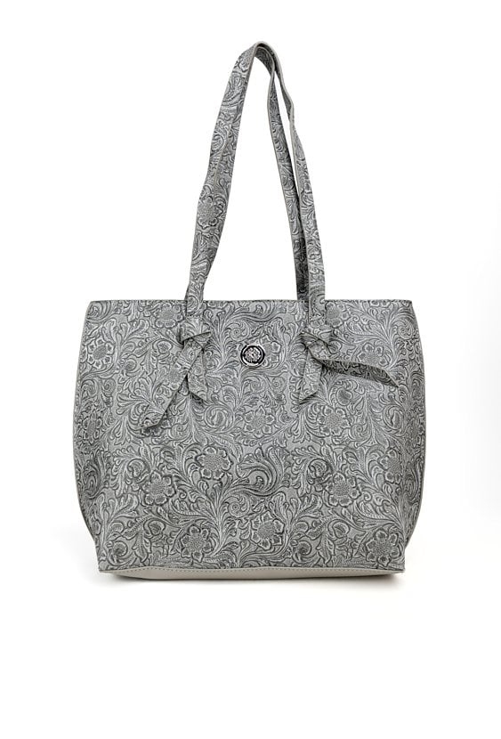 Duża torba z ciekawym wzorem