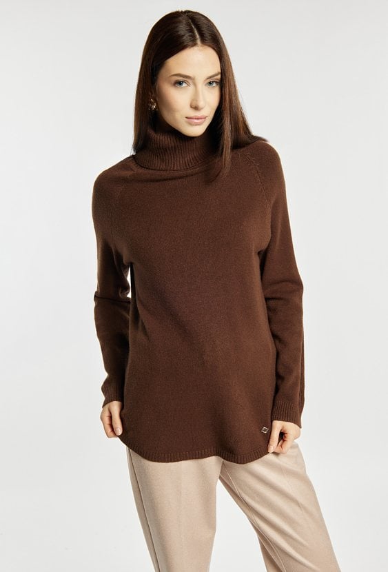 Sweter damski z wiskozą