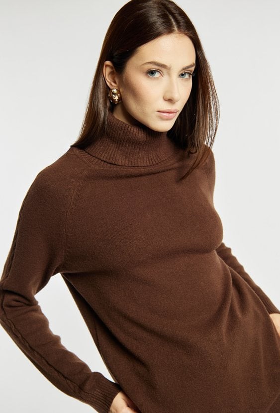 Sweter damski z wiskozą