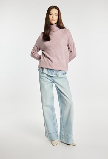 Sweter damski z wiskozą