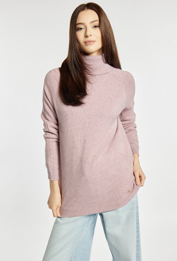 Sweter damski z wiskozą