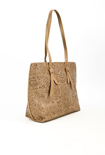 Duża torba z ciekawym wzorem