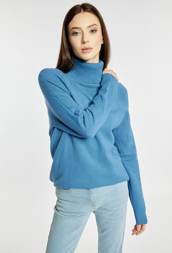 Sweter damski z wiskozą