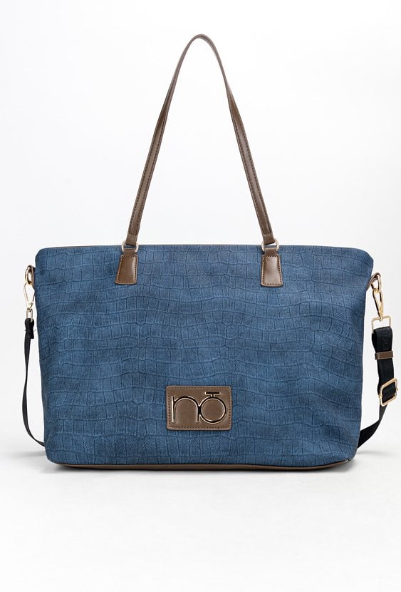 Shopperka Nobo denim croco