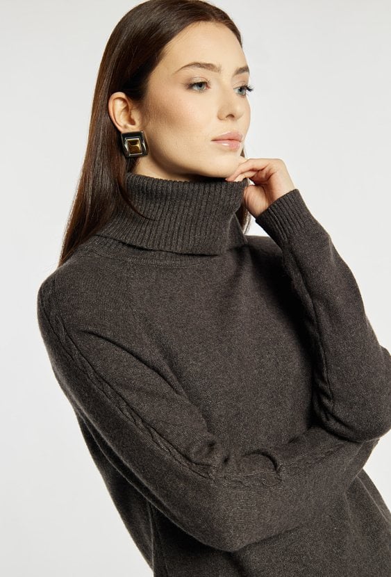 Sweter damski z wiskozą