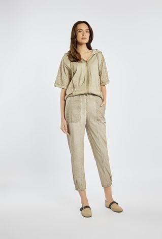 Spodnie damskie z efektem sprania