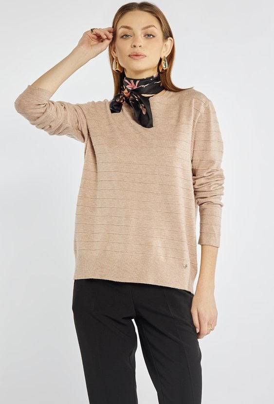 Sweter damski z wiskozy