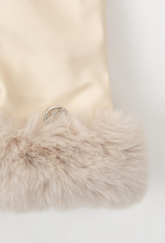 Rękawiczki z futerkiem