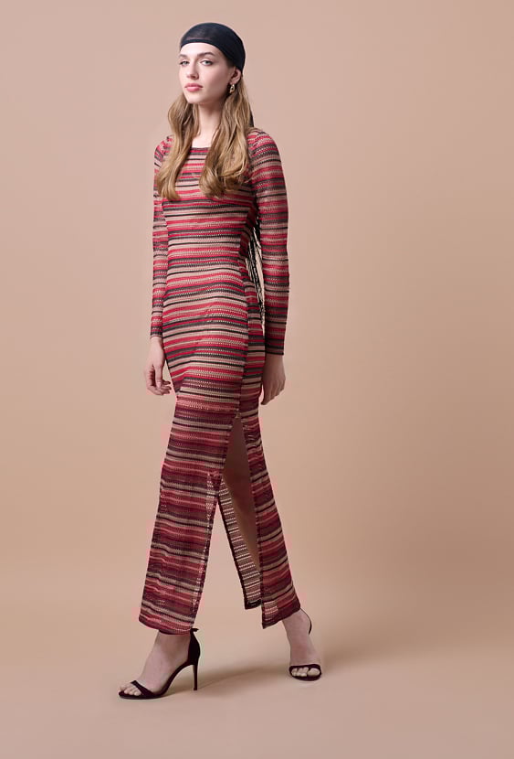 Szydełkowa sukienka