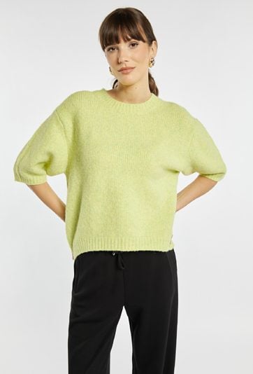 Sweter damski w pastelowym odcieniu