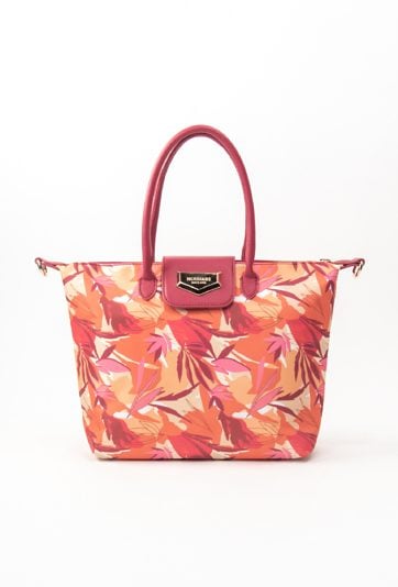 Wzorzysta torba damska typu shopper