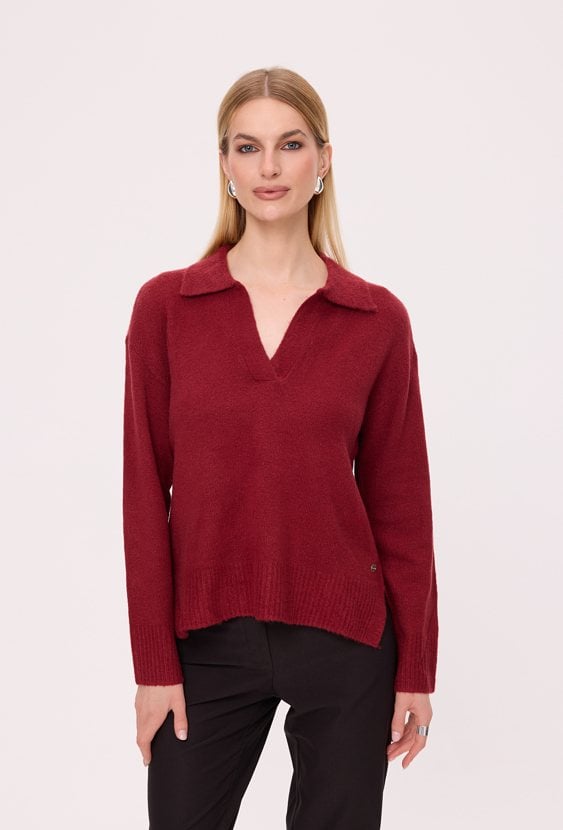 Sweter z kołnierzykiem