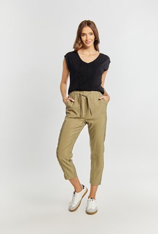 Wiskozowe spodnie damskie