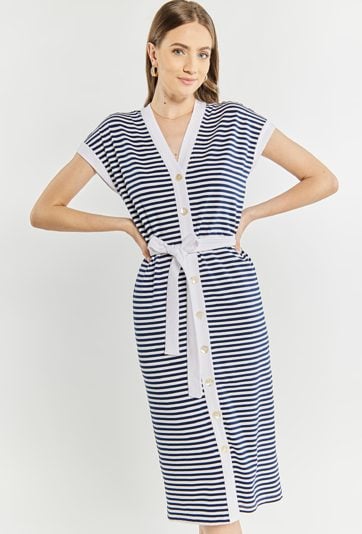 Sukienka damska w paski