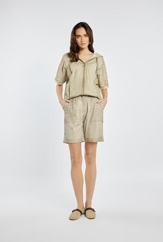 Spodenki z efektem sprania