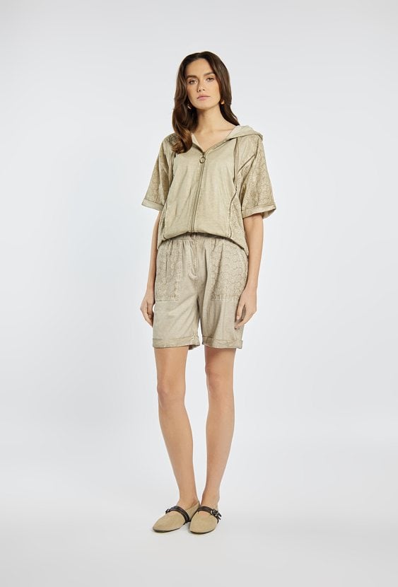 Spodenki z efektem sprania