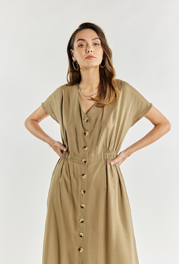 Wiskozowa sukienka damska