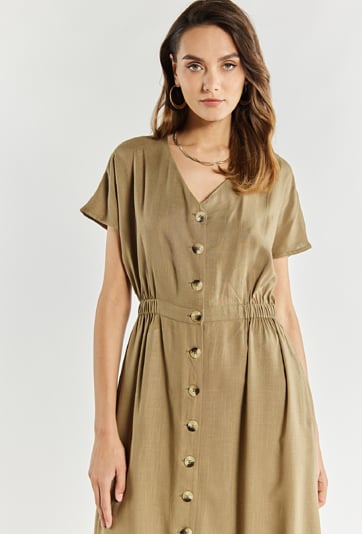 Wiskozowa sukienka damska