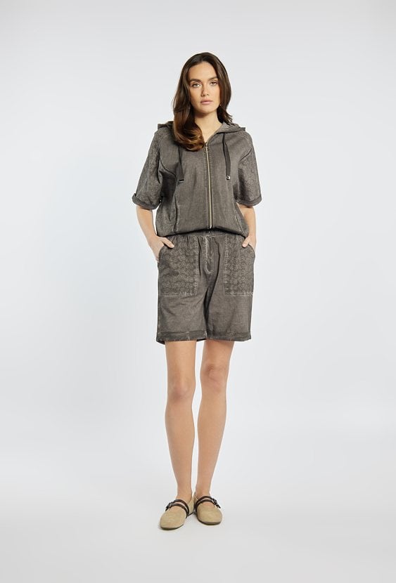 Spodenki z efektem sprania