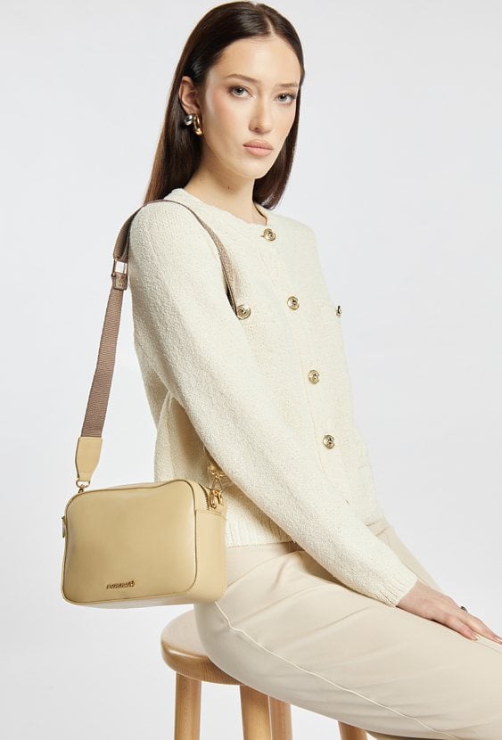 Dwukomorowa torba damska