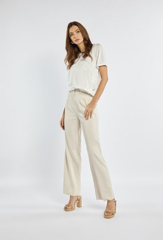 Spodnie z szerokimi nogawkami