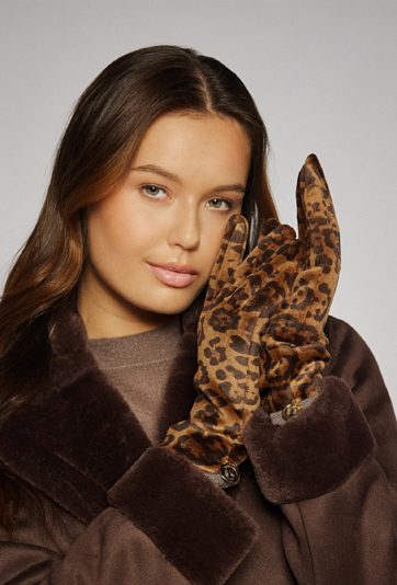 Wzorzyste rękawiczki