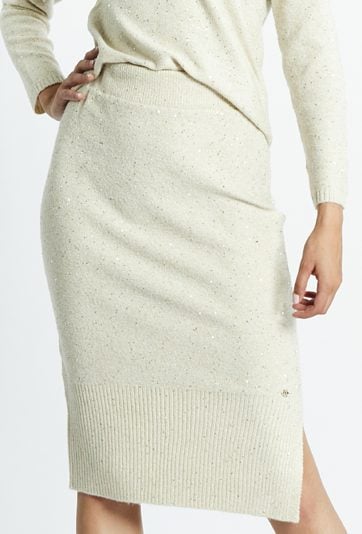 Spódnica damska z cekinami