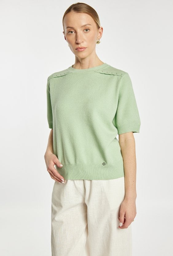 Sweter na krótki rękaw