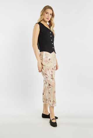 Lniane spodnie damskie