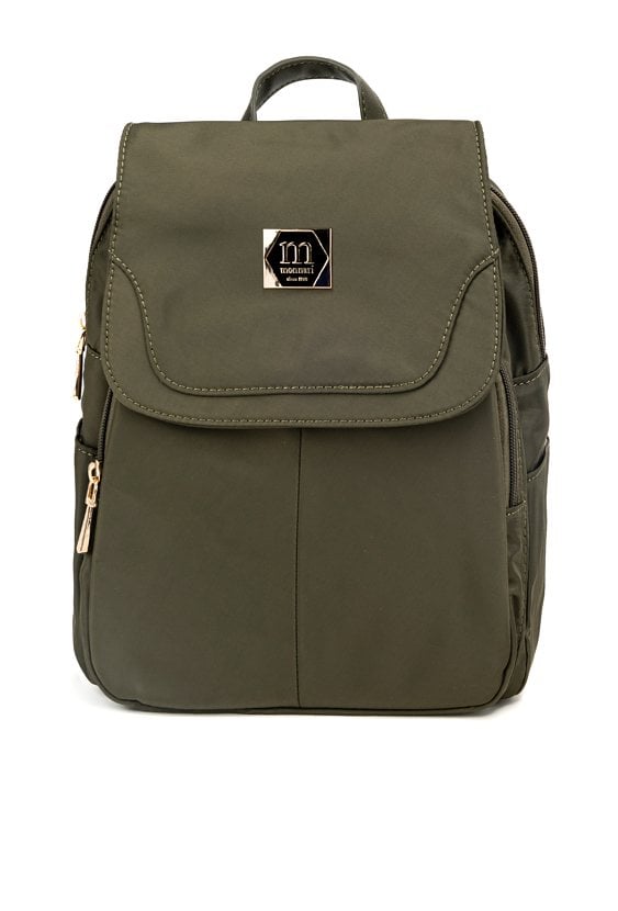 Plecak damski z klapą