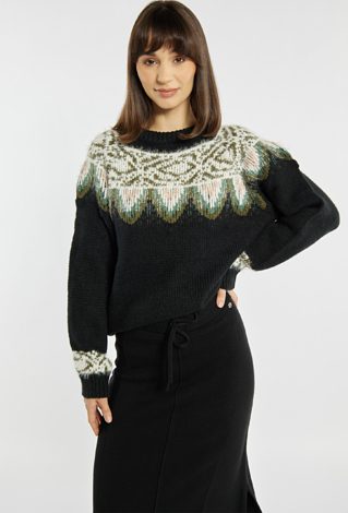 Sweter z świątecznym wzorem