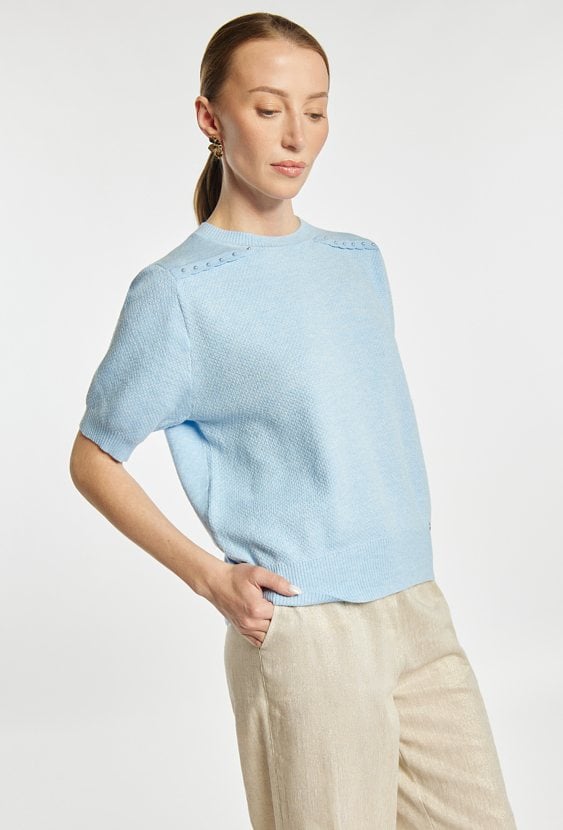 Sweter na krótki rękaw