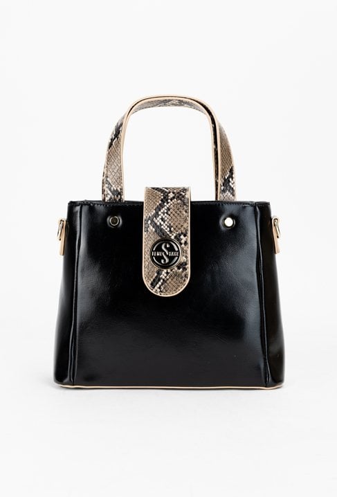 Kuferek damski lakierowany