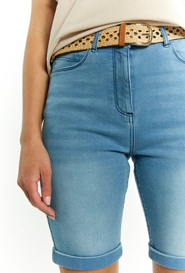 Jeansowe spodenki damskie