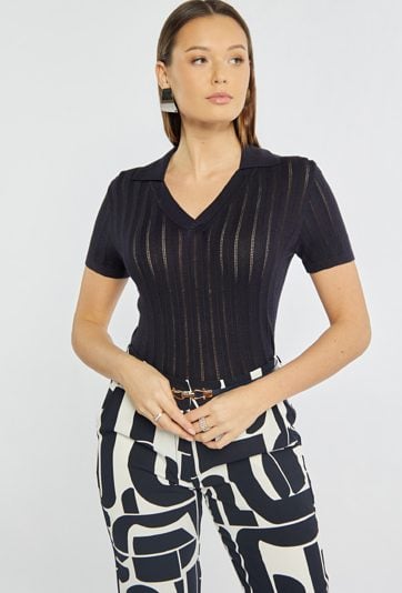 Sweter z kołnierzykiem