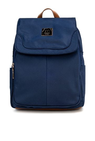 Plecak damski z klapą