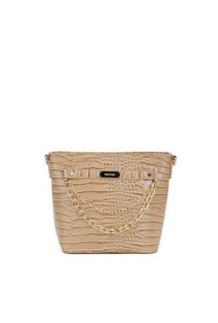 Torebka z ozdobnymi łańcuszkami