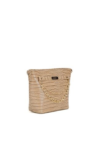 Torebka z ozdobnymi łańcuszkami