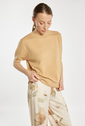 Sweter na krótki rękaw