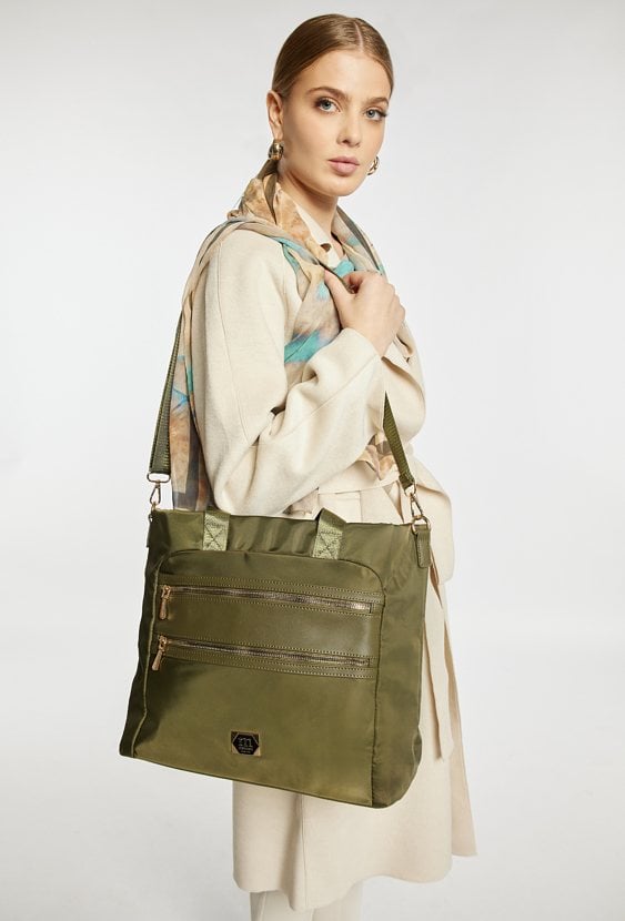 Duża tekstylna torba