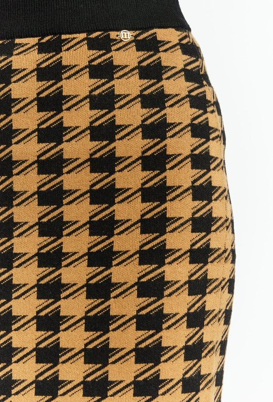 Dzianinowa spódnica damska