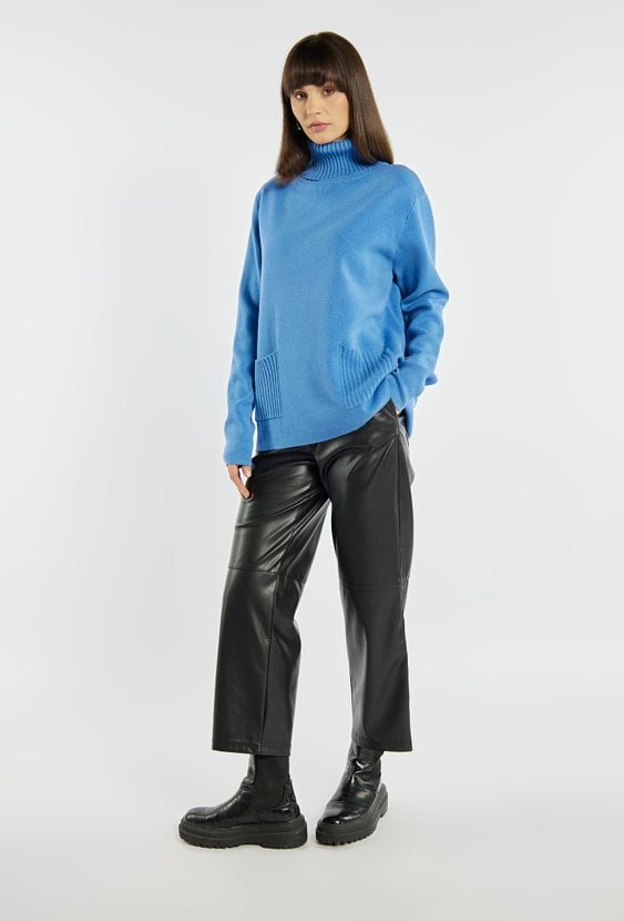 Luźny sweter damski