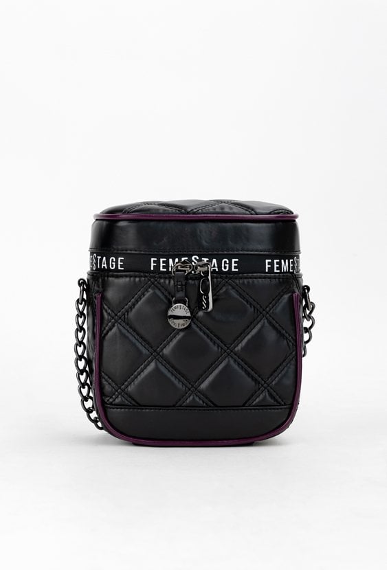 Kuferek damski typu crossbody