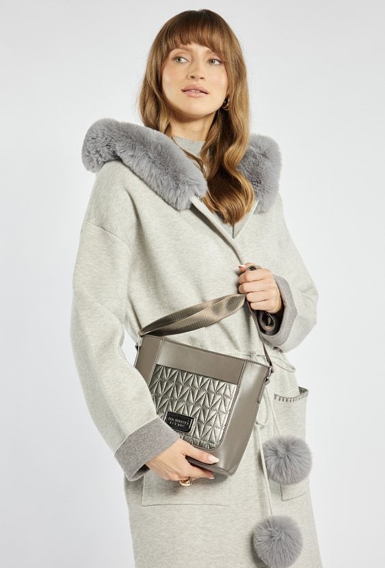 Torba z pikowaną kieszonką