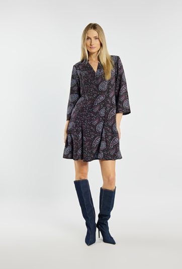 Sukienka damska z wzorem