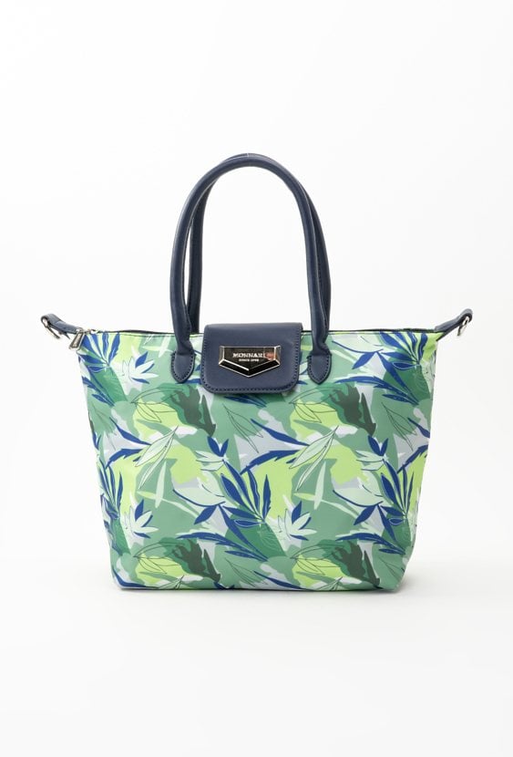 Wzorzysta torba damska typu shopper