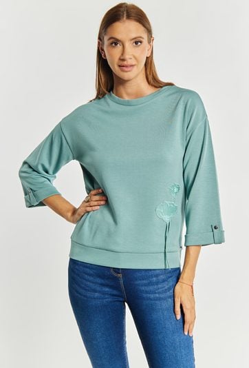 Bluza damska z haftem